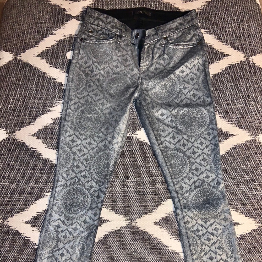 COPY - Metallic 7 For All Man Kind Jeans